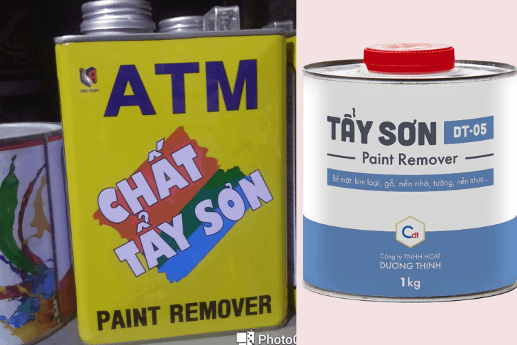 Hoá chất tẩy sơn chuyên dụng ATM và DT-05